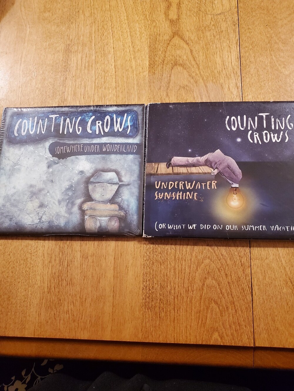 Counting Crows Lot Somewhere Under Wonderland & Underwater Sunshine CDS